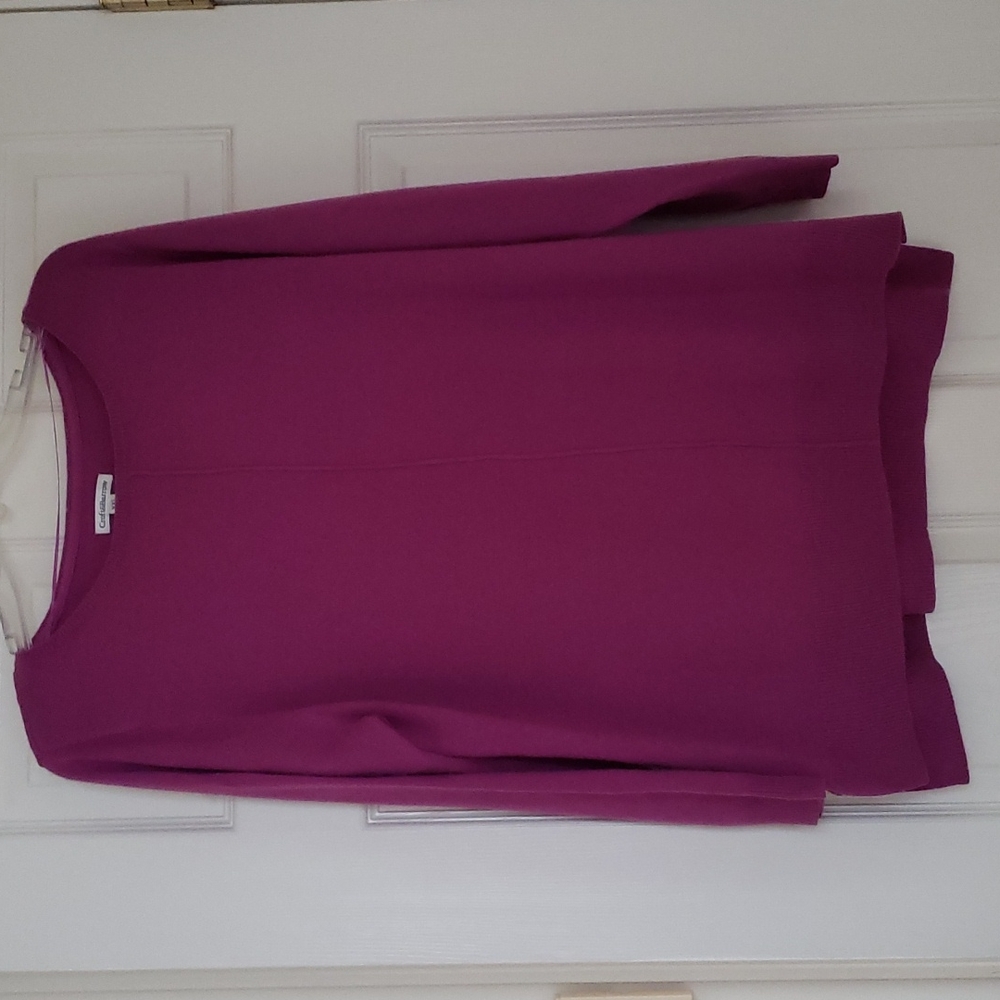 CROFT & BARROW XXL Sweater Pink Long Sleeve
